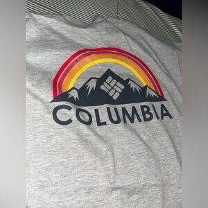#Columbia #Rainbow #Tee #Size M #LikeNew